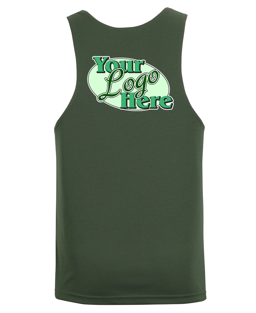 JBS 100% POLY 160GSM SINGLET