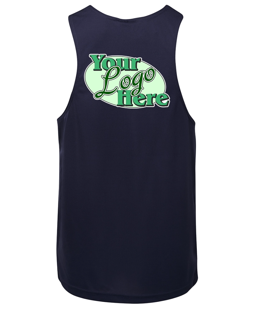 JBS 100% POLY 160GSM SINGLET