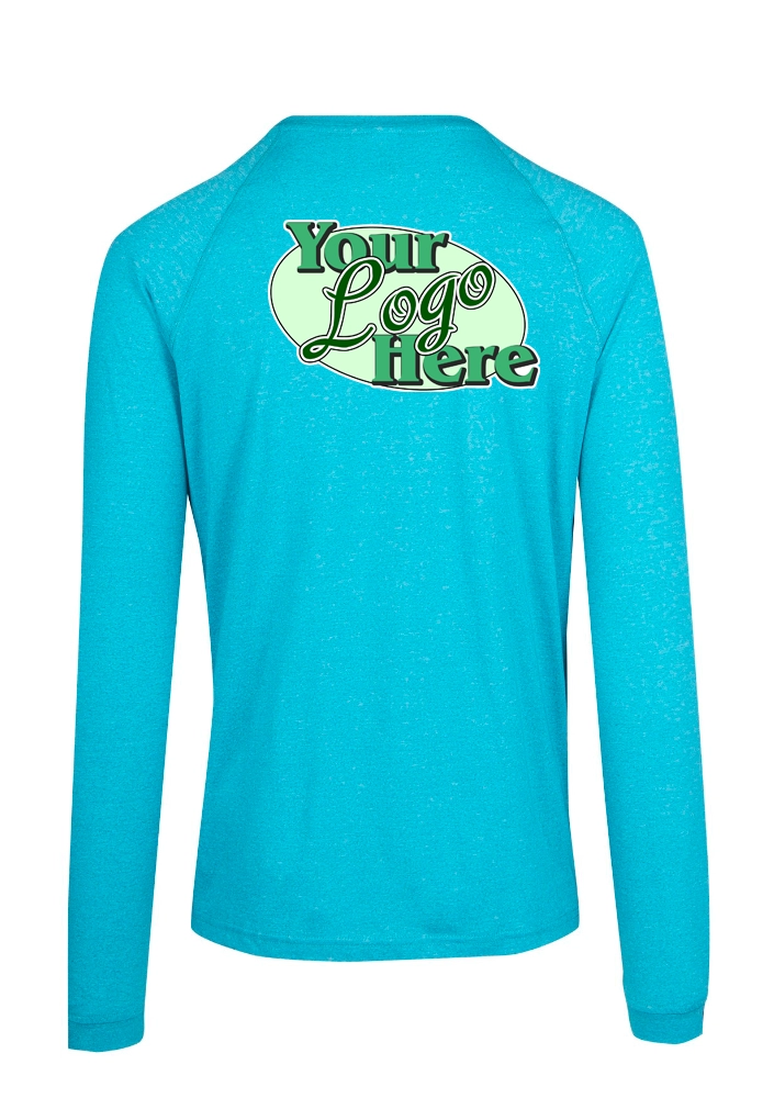 RAMO 130GSM LONG SLEEVE HEATHER TSHIRT