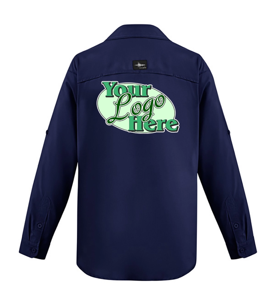 SYZMIK RIPSTOP LONG SLEEVE OUTDOOR SHIRT