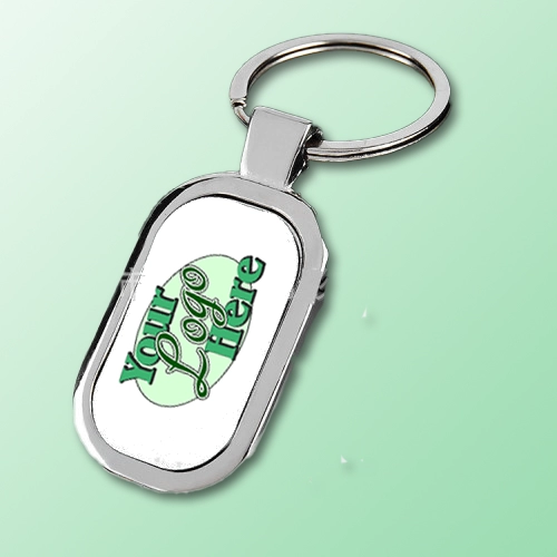 METAL FRAMED KEYRING
