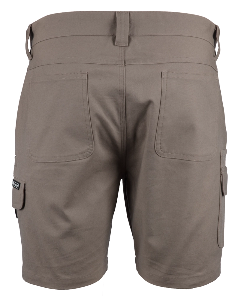 JB'S MULTI POCKET STRETCH CANVAS SHORT