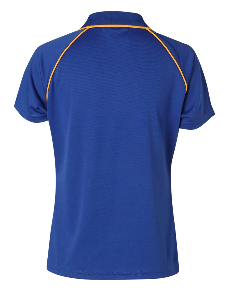 WINNING SPIRIT COOLDRY RAGLAN SHORT SLEEVE CONTRAST COLOUR POLO